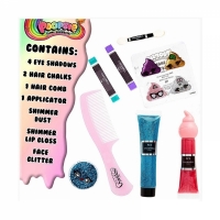 Set de machiaj si colorarea parului, pentru copii, Poopsie Slime Surprise 68-0013